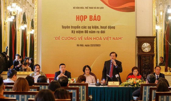 Công bố các sự kiện kỷ niệm 80 năm ra đời Đề cương về văn hóa Việt Nam năm 1943