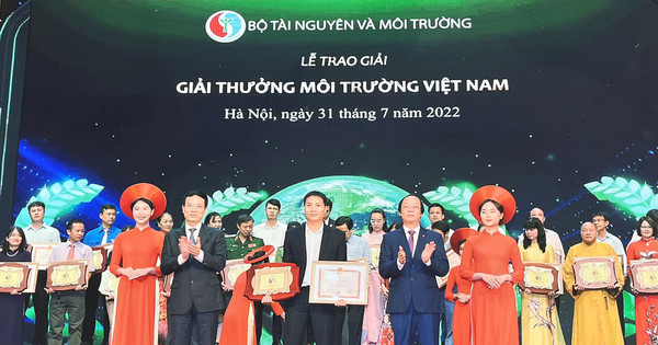 ベトナム環境賞でのVinamilkの「グリーンマーク」