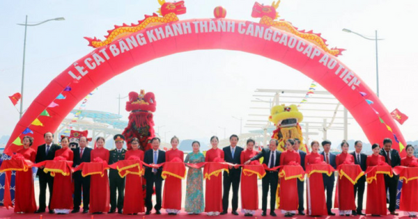 Quang Ninh เปิดตัวโครงการ 2 ล้านล้านเพื่อสร้างโครงสร้างพื้นฐานของเขต Van Don