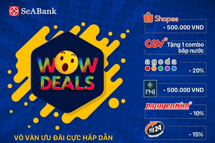 Chuỗi ưu đãi hấp dẫn đầu năm của SeABank