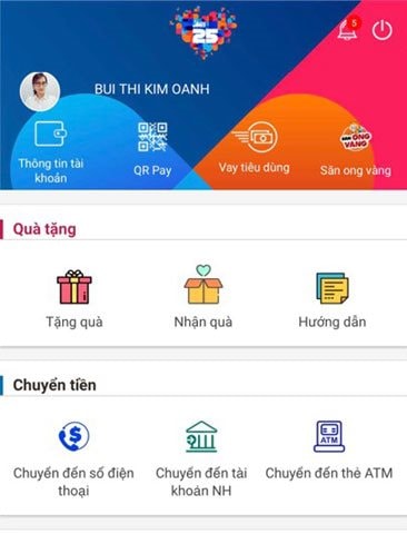Chuyển và nhận tiền trong 1 giây với App MBBank
