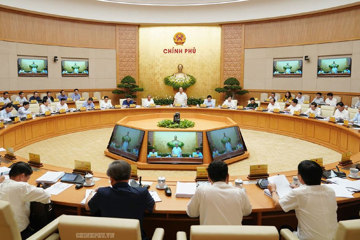 Nghị quyết phiên họp Chính phủ thường kỳ tháng 4/2019