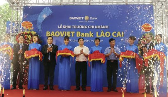 BAOVIET Bank khai trương Chi nhánh đầu tiên tại Lào Cai
