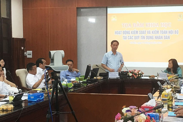 Tọa đàm khoa học “Kiểm soát và kiểm toán nội bộ tại các Quỹ Tín dụng nhân dân”