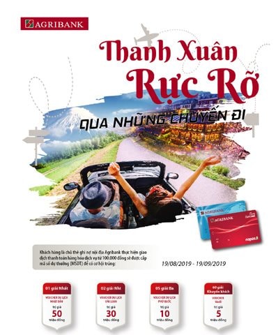 Ưu đãi lớn mừng lễ lớn dành cho chủ thẻ Agribank