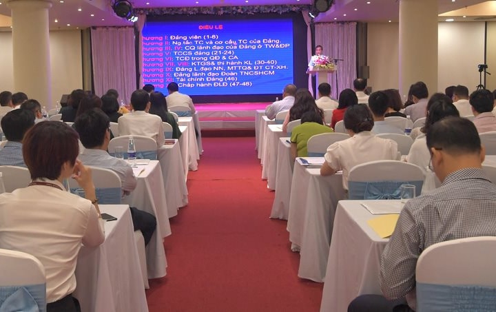 Vietcombank tổ chức hội nghị tập huấn nghiệp vụ công tác đảng năm 2019