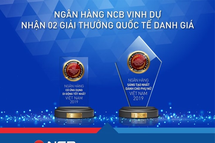 NCB nhận 2 giải thưởng của Global Banking & Finance Review