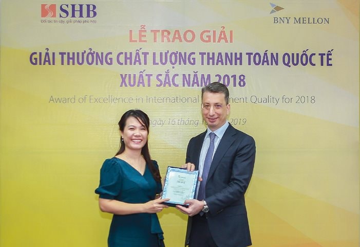 SHB khẳng định chất lượng thanh toán quốc tế xuất sắc 9 năm liên tiếp