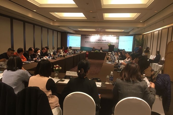 Hội thảo "Tín dụng theo chuỗi giá trị tài chính nông nghiệp tại Indonesia, Myanmar và Việt Nam" 