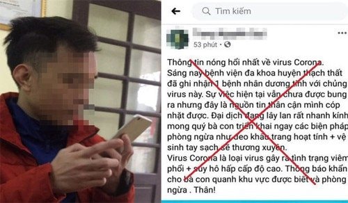 Bị phạt đến 20 triệu đồng nếu tung tin giả mạo, sai sự thật trên mạng xã hội