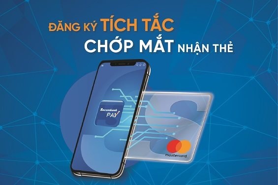 Mở thẻ tín dụng dễ dàng qua Sacombank Pay