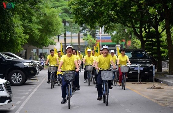 Đạp xe đạp tuần hành hưởng ứng “Ngày Đại dương thế giới, Tuần lễ Biển và Hải đảo Việt Nam; Ngày Môi trường thế giới và Tháng hành động vì môi trường năm 2020”