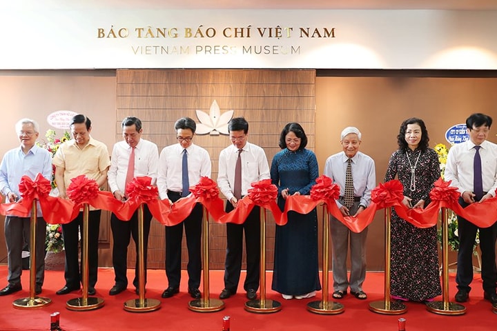 Khai trương trưng bày Bảo tàng Báo chí Việt Nam