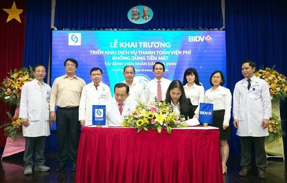 BIDV hợp tác triển khai dịch vụ thanh toán viện phí không dùng tiền mặt