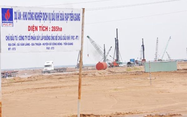 Tạo điều kiện đưa Dự án KCN Dịch vụ Dầu khí Soài Rạp vào khai thác
