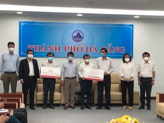 Tập đoàn BRG và SeABank ủng hộ 1 tỷ đồng và 20.000 khẩu trang cho thành phố Đà Nẵng