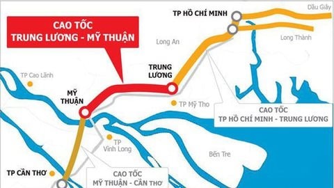 Năm 2021 hoàn thành tuyến cao tốc Trung Lương - Mỹ Thuận