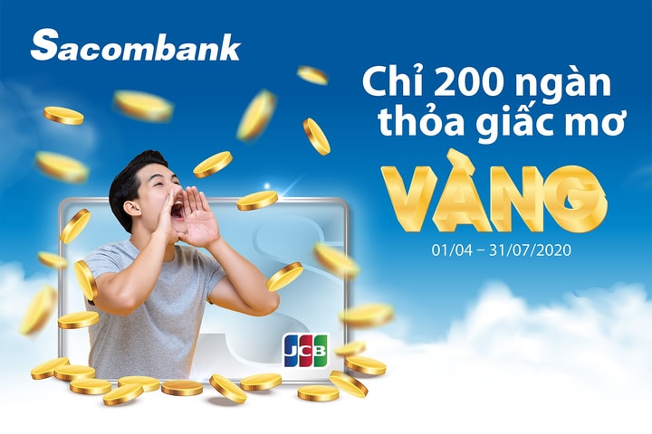 5 chủ thẻ Sacombank JCB cuối cùng may mắn trúng thưởng 1 lượng vàng 9999