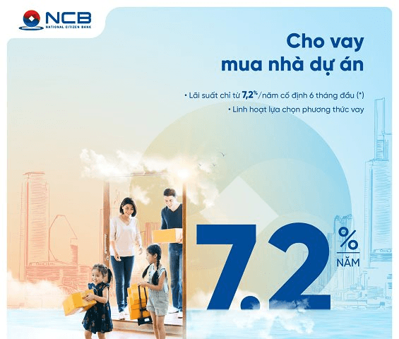 NCB dành 2.000 tỷ đồng cho khách hàng cá nhân vay mua, sửa chữa nhà 