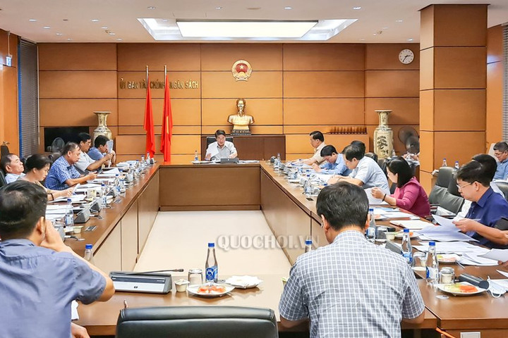 Thường trực Ủy ban Tài chính - Ngân sách họp phiên mở rộng