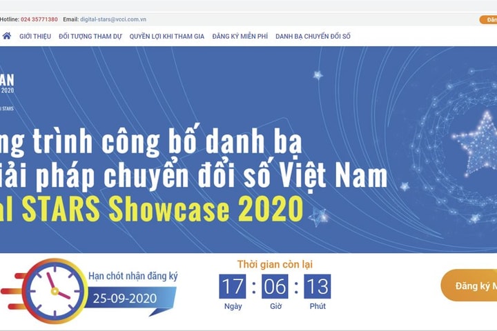 Tìm kiếm và vinh danh các doanh nghiệp khởi nghiệp và các doanh nghiệp đang cung cấp giải pháp chuyển đổi số