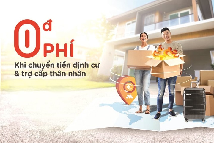 MSB miễn tới 100% phí chuyển tiền quốc tế
