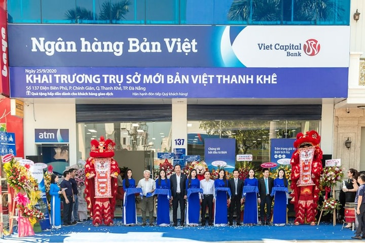Ngân hàng Bản Việt khai trương trụ sở mới PGD Thanh Khê