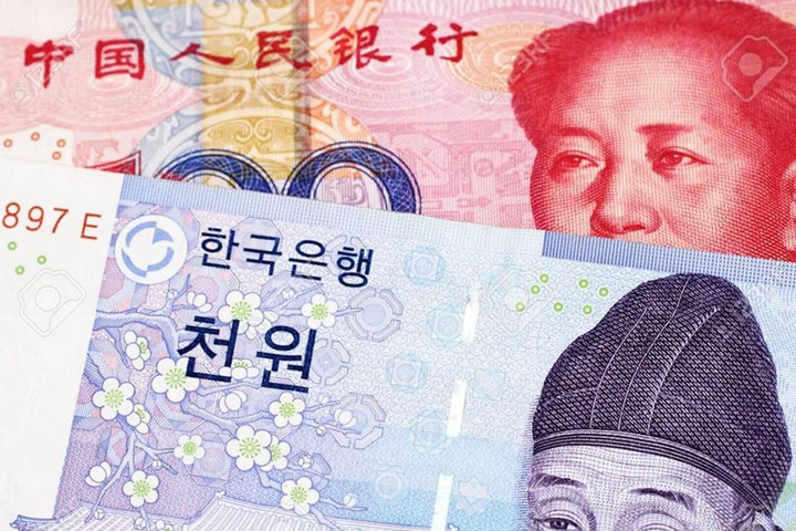 Trung Quốc-Hàn Quốc gia hạn thỏa thuận hoán đổi tiền tệ gần 60 tỷ USD