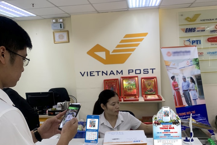 Kết nối VNPAY-QR, Bưu điện Việt Nam hướng tới thanh toán không tiền mặt trên toàn quốc