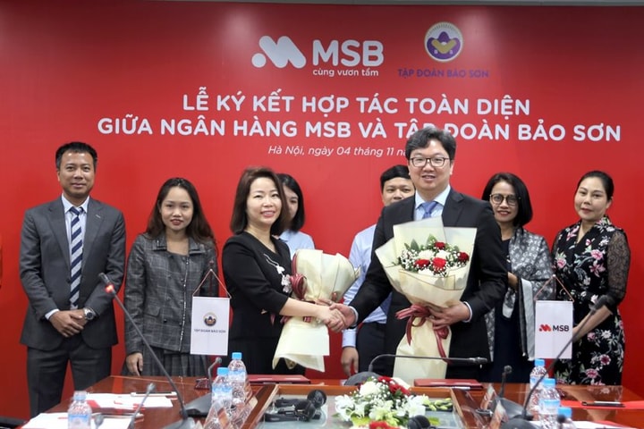 MSB và Tập đoàn Bảo Sơn ký kết hợp tác toàn diện 