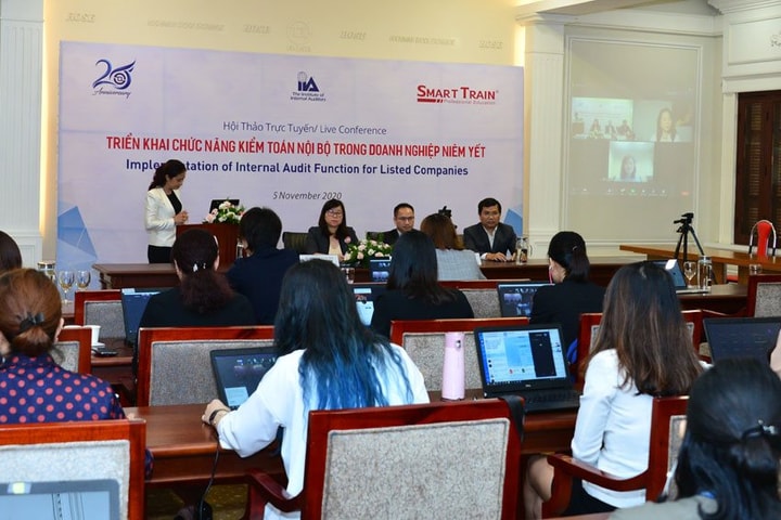 Hội thảo trực tuyến về triển khai kiểm toán nội bộ trong doanh nghiệp niêm yết theo Nghị định 05/2019 NĐ-CP