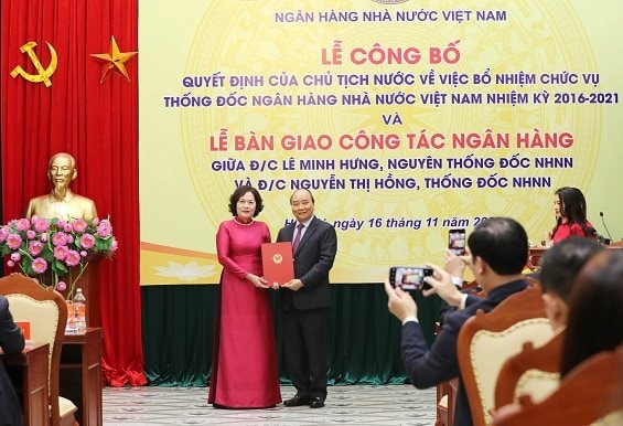 Thủ tướng Nguyễn Xuân Phúc giao 5 nhiệm vụ quan trọng cho tân Thống đốc Nguyễn Thị Hồng và ngành Ngân hàng