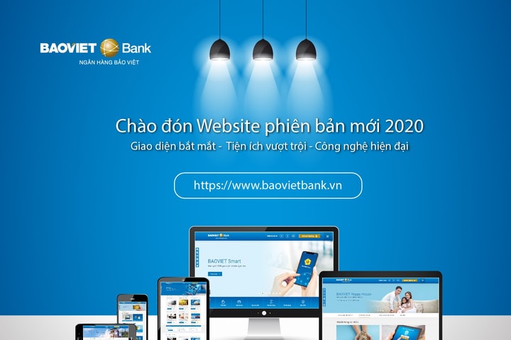 BAOVIET Bank tăng trải nghiệm khách hàng với website phiên bản mới