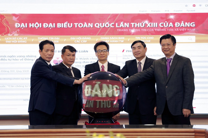Khai trương Trang tin phục vụ Đại hội XIII