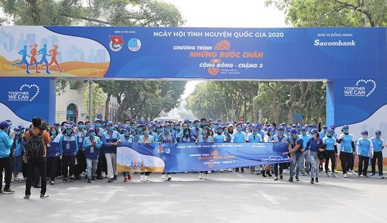 Sacombank khởi động chặng 3 “Những bước chân vì cộng đồng” 