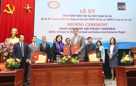 ADB viện trợ 5 triệu USD cho các doanh nghiệp do phụ nữ Việt làm chủ