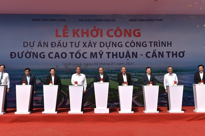 Khởi công xây dựng tuyến cao tốc Mỹ Thuận – Cần Thơ