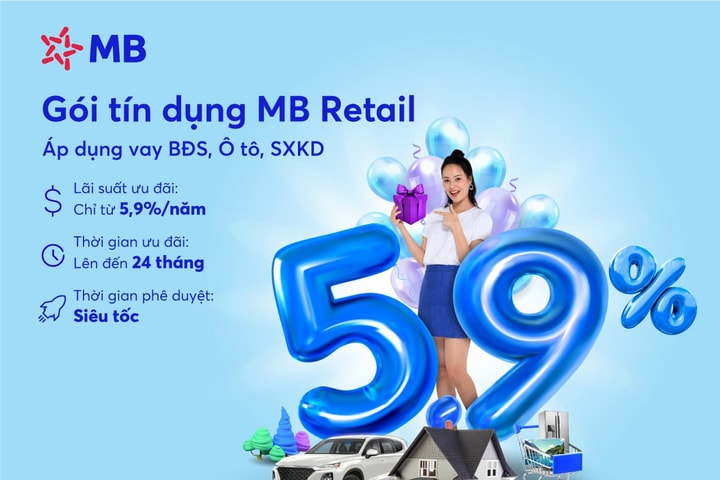 MB tung gói lãi suất đồng hành cùng khách hàng vượt qua khó khăn