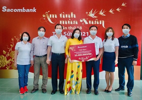 Sacombank tổ chức chương trình Ấm tình mùa Xuân lần thứ 18