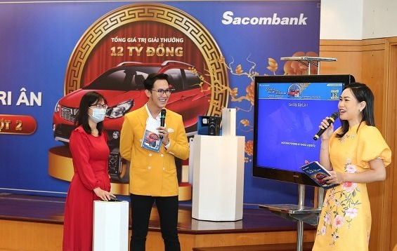 “Xuân gắn kết - Tết tri ân” của Sacombank đã tìm ra 8 khách hàng may mắn trúng xe Vinfast Fadil 