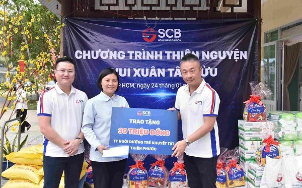 SCB đẩy mạnh các hoạt động an sinh xã hội 