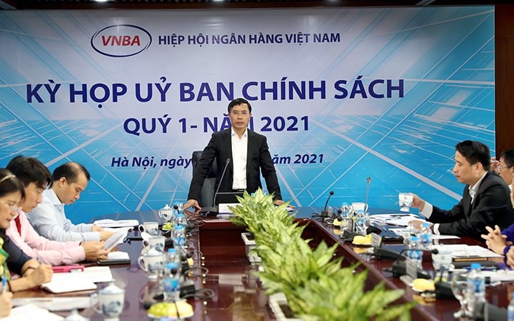 Ủy ban Chính sách thuộc Hiệp hội Ngân hàng Việt Nam tổ chức kỳ họp quý I/2021