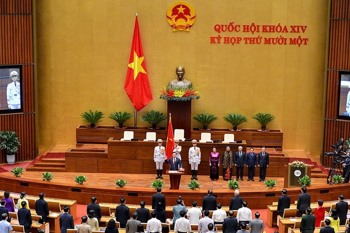 Ông Vương Đình Huệ được bầu làm Chủ tịch Quốc hội