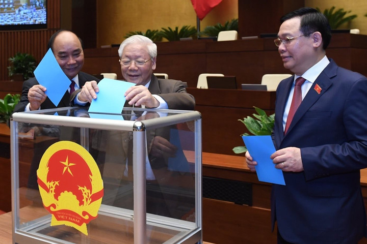 Quốc hội miễn nhiệm Chủ tịch nước Nguyễn Phú Trọng