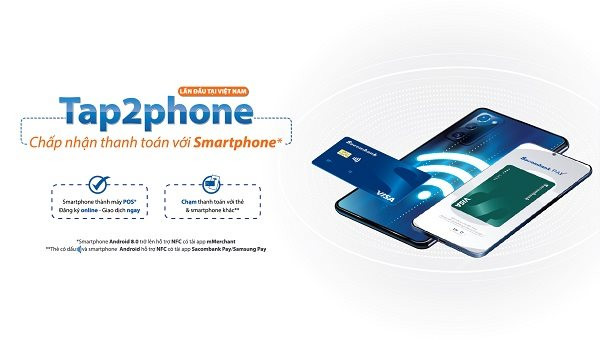 Số hoá quy trình đăng kí trở thành đơn vị chấp nhận thẻ của Sacombank