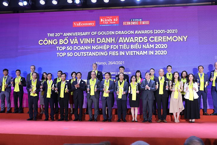 Vinh danh các doanh nghiệp FDI tiêu biểu