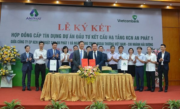 Vietcombank Hải Dương cấp tín dụng 1.200 tỷ đồng với Công ty CP KCN kỹ thuật cao An Phát 1