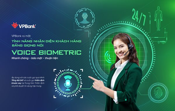 VPBank nhận dạng khách hàng chưa đến 12 giây nhờ áp dụng sinh trắc học
