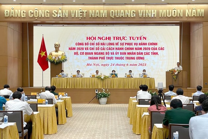 Ngân hàng Nhà nước dẫn đầu các Bộ, ngành về cải cách hành chính