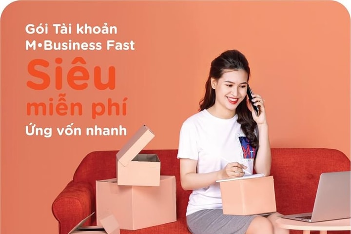 MSB cho vay tín chấp tới 1 tỷ đồng khi sử dụng gói tài khoản M-Business Fast